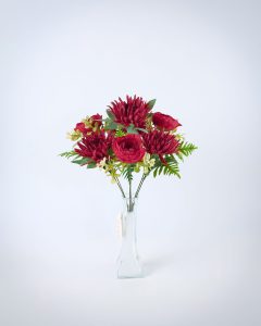 CY24460 (13-headed Spider Chrysanthemum & Teacup Flower, Height 48CM, Weight 164g)